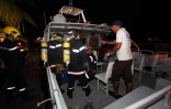 Samedi 24 mars 2012 - Incendie à bord du Grand Bleu photo Philippe Boyer pour imaz press reunion
