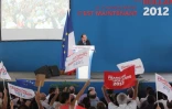 Dimanche 1er avril 2012 - Saint-Joseph - Meeting de François Hollande, candidat PS à la présidentielle