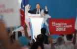Dimanche 1er avril 2012 - Saint-Joseph - Meeting de François Hollande, candidat PS à la présidentielle