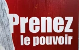 Panneaux d'affiches électorales pour la présidentielle 2012