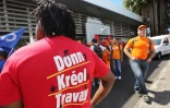 Mardi 24 avril 2012 - Manifestation du secteur automobile devant la concession Sogecore