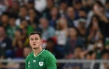 Le joueur de l'Irlande Jonathan Sexton lors du match face à l'Ecosse lors du Mondial à Yokohama le 22 septembre 2019