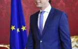 Le chancelier autrichien Sebastian Kurz à son arrivée pour une rencontre avec le président autrichien, à Vienne le 19 mai 2019