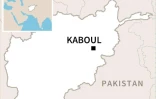 Carte d'Afghanistan localisant Kaboul