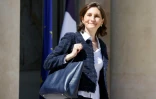 La ministre des Sports Amélie Oudéa-Castéra à la sortie du palais de l'Elysée, le 13 juillet 2022