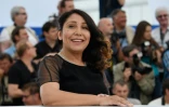 La réalisatrice saoudienne Haifaa Al-Mansour au festival de Cannes, le 14 mai 2015