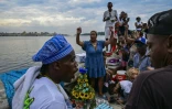Des fidèles de la Vierge de Regla, connue sous le nom de Yemaya dans la religion afro-cubaine, participent à une célébration à La Havane, le 7 septembre 2026