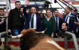 Eric Zemmour, candidat (Reconquête!) à la présidentielle, au Salon de l'agriculture à Paris le 4 mars 2022