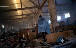 Le campement de réfugiés dans un entrepôt insalubre de Belgrade