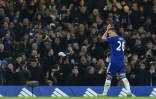 Le capitaine de Chelsea John Terry quitte la pelouse lors du match contre Newcastle, le 13 février 2016 à Stamford Bridge