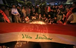 Veillée aux chandelles dans la ville irakienne de Karbala (sud) le 2 novembre 2019, pour les victimes des violences qui ont fait au moins 257 morts depuis le 1er octobre de source officielle 