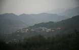Village de la province de Yunnan dans le sud-ouest de la Chine, le 3 avril 2025 