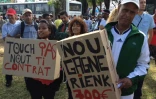 Jeudi 16 août 2012 - Manifestation des emplois verts devant la préfecture