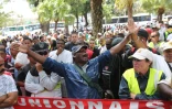 Jeudi 16 août 2012 - Manifestation des emplois verts devant la préfecture