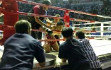 Muay thai au stadium Rajadamnern de  bangkok