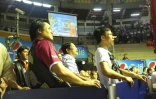 Muay thai au stadium Rajadamnern de  bangkok
