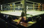 Muay thai au stadium Rajadamnern de  bangkok