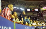 Muay thai au stadium Rajadamnern de  bangkok