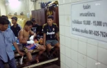 Muay thai au stadium Rajadamnern de  bangkok
