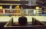 Muay thai au stadium Rajadamnern de  bangkok