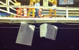 Muay thai au stadium Rajadamnern de  bangkok