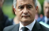 Le ministre de la justice Gérald Darmanin à Nanterre, le 29 juillet 2025