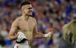 L'attaquant colombien Rafael Borré, auteur du but de l'Eintracht et du tir au but victorieux contre les Rangers, le 18 mai 2022 à Séville