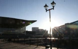 Le Parlement gallois, à Cardiff, le 24 avril 2026 