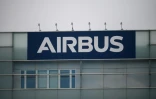 Le logo d'Airbus à Blagnac, dans la banlieue de Toulouse, le 16 octobre 2024