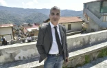 Le maire de Sant'Alessio in Aspromonte, Stefano Calibro, le 6 avril 2017