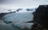 Le glacier Blomstrand en Norvège, le 16 juin 2016