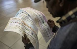 Bulletins de vote, le 27 mai à Johannesburg