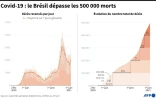 Covid-19 : le Brésil dépasse les 500 000 décès