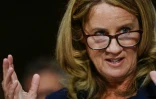 Christine Blasey Ford, lors de son audition par la commission judiciaire du Sénat, le 27 septembre 2018 à Washington