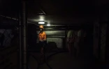 Un technicien dans un tunnel sous Johannesburg, le 8 septembre 2017