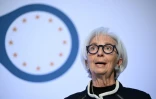 La présidente de la BCE Christine Lagarde à Francfort, le 25 mars 2026 en Allemagne