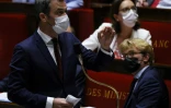 Le ministre de la Santé Olivier Véran le 20 juillet 2021 à l'Assemblée nationale à Paris 