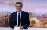 François Fillon sur le plateau de France lors du journal de 20 heures le 5 mars 2017 à Paris