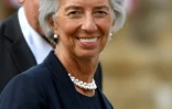 La directrice du Fonds monétaire international (FMI), Christine Lagarde, au G7 des ministres des Finances, à Bari en Italie, le 12 mai 2017