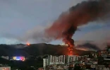 Incendie à Fuerte Tiuna, le plus grand complexe militaire du Venezuela, après des frappes américaines le 3 janvier 2026