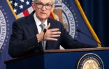 Le président de la Fed, Jerome Powell, le 1er novembre 2023 à Washington