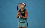 La Japonaise Naomi Osaka après sa victoire face à la Tchèque Karolina Pliskova en demi-finales de l'Open d'Australie, le 24 janvier 2019 à Melbourne