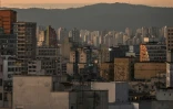 Des immeubles à Sao Paulo, le 26 juin 2023 au Brésil