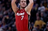 Goran Dragic du Miami Heat lors du match de NBA face aux Nuggets, à Denver, le 5 novembre 2019