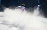 La Suissesse Lara Gut-Behrami au Super G de St Moritz, Suisse, le 12 décembre 2021