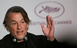 Le réalisateur américian Richard Linklater participe à une conférence de presse, le 18 mai 2025 à Cannes (Alpes-Maritimes)