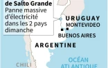 Panne d'électricité en Argentine et Uruguay