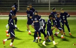 Les Bleus à l'entraînement à Clairefontaine, le 10 novembre 2020