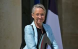 La Première ministre française Elisabeth Borne quitte le palais de l'Elysée, à Paris, le 30 mai 2023