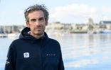 Le navigateur Charlie Dalin le 24 septembre 2025 à Concarneau